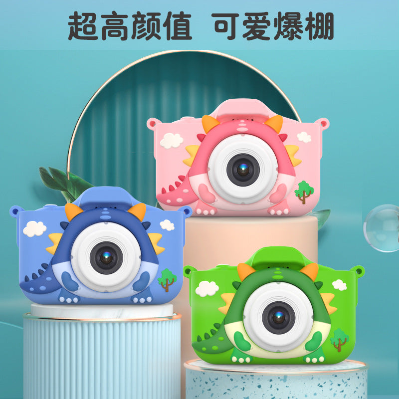 Children's digital camera, mini video camera, all single-lens  camera, cartoon toys, high-definition dual-camera photography